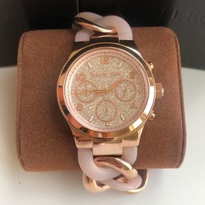 mk twisted rose gold